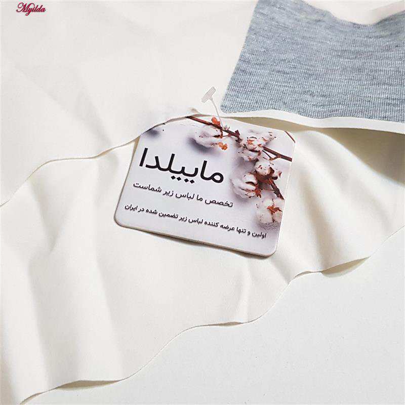 شورت زنانه لیزری سفید کد 4788 ماییلدا