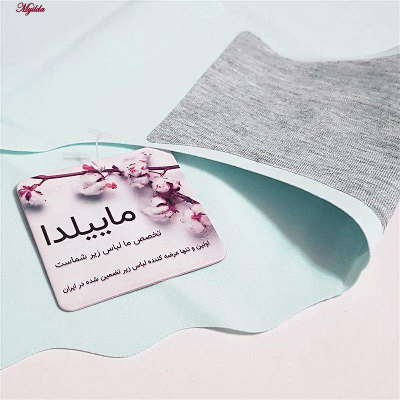شورت لیزری زنانه آبی روشن کد 4788 ماییلدا