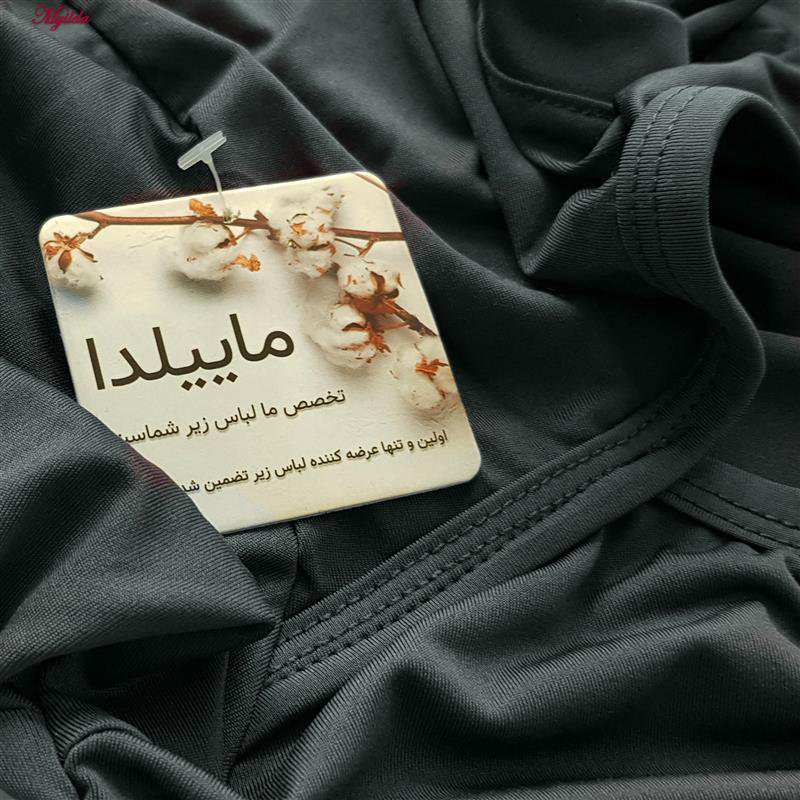 نیم تنه زنانه مدل بند ضربدری کله غازی کد 4723-491P ماییلدا