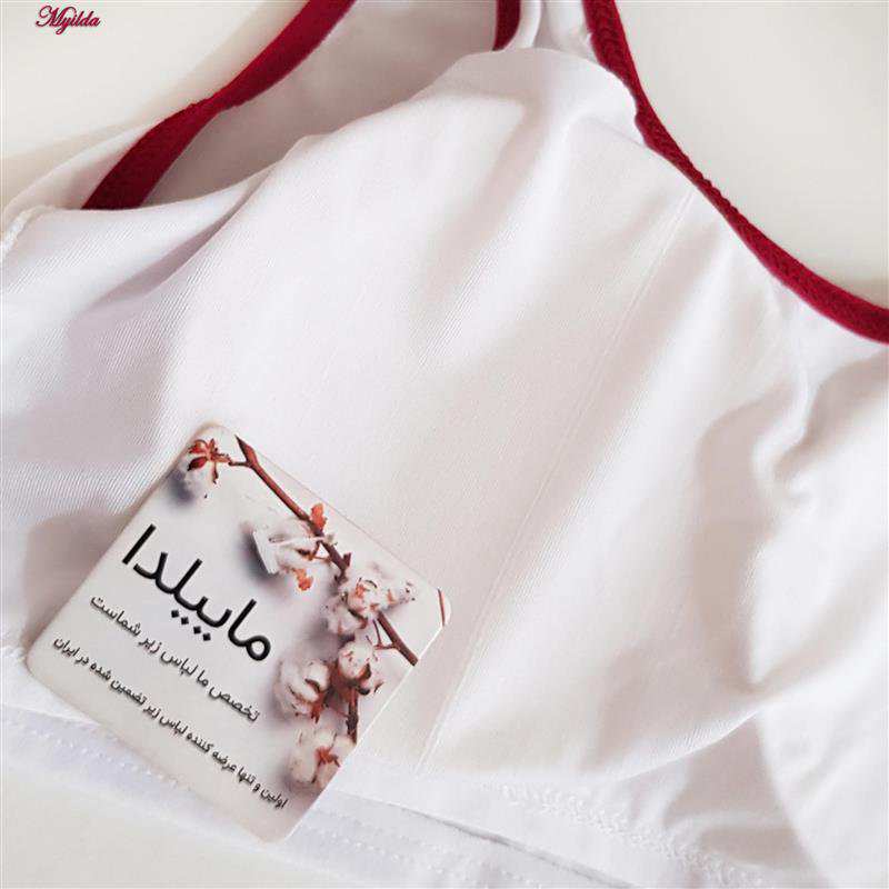 نیم تنه دخترانه مدل پددار کد 4794 بسته 4 عددی ماییلدا
