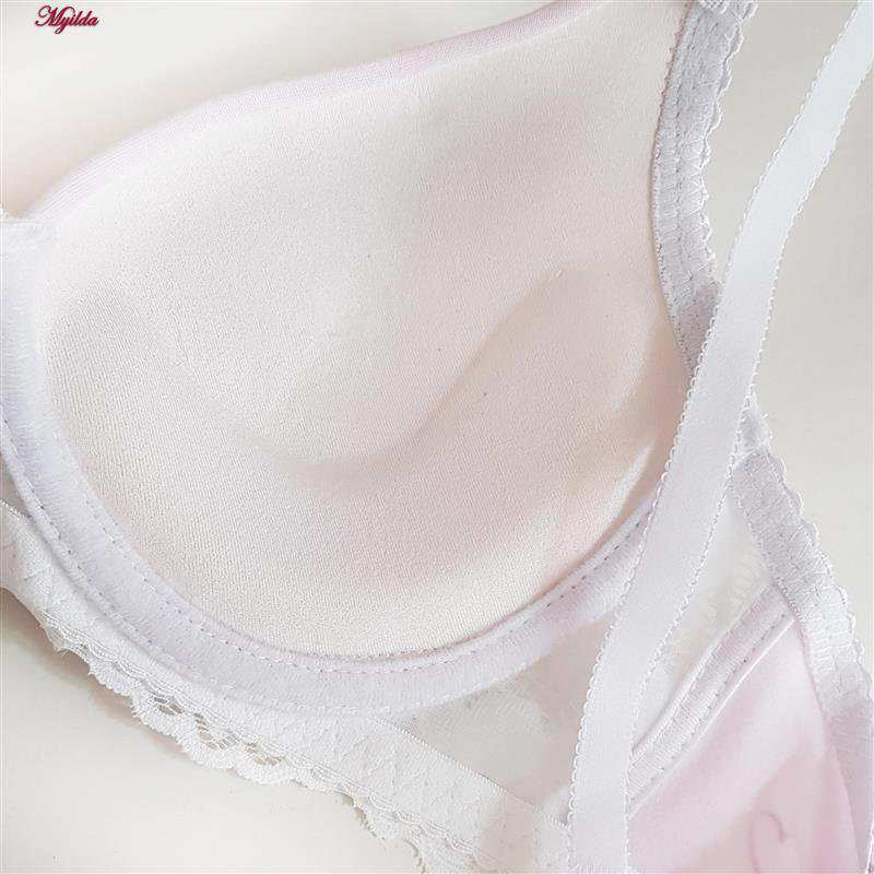 ست شورت و سوتین فنردار زنانه پانیذ مدل دکلته پوش آپ کد 4689-8 ماییلدا