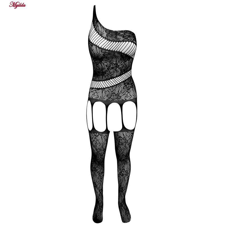 سرهمی فانتزی زنانه مدل فاق باز کد 4855-8503 رنگ مشکی ماییلدا