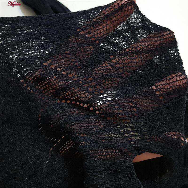 سرهمی فانتزی زنانه مدل فاق باز کد 4855-7080 رنگ مشکی ماییلدا