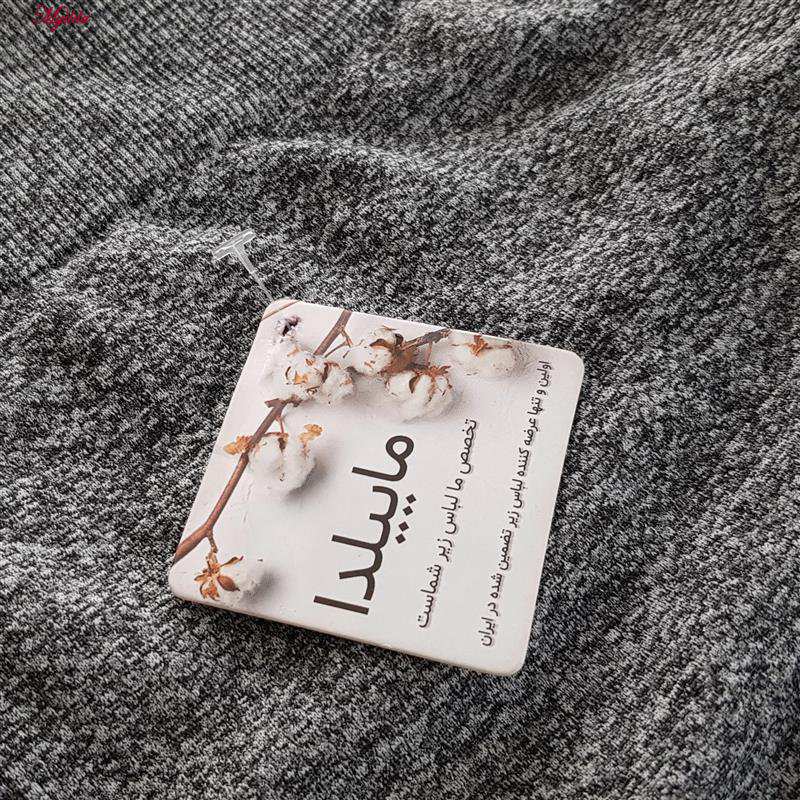 شورتک ورزشی زنانه مدل سیملس خاکستری تیره کد 4846 ماییلدا