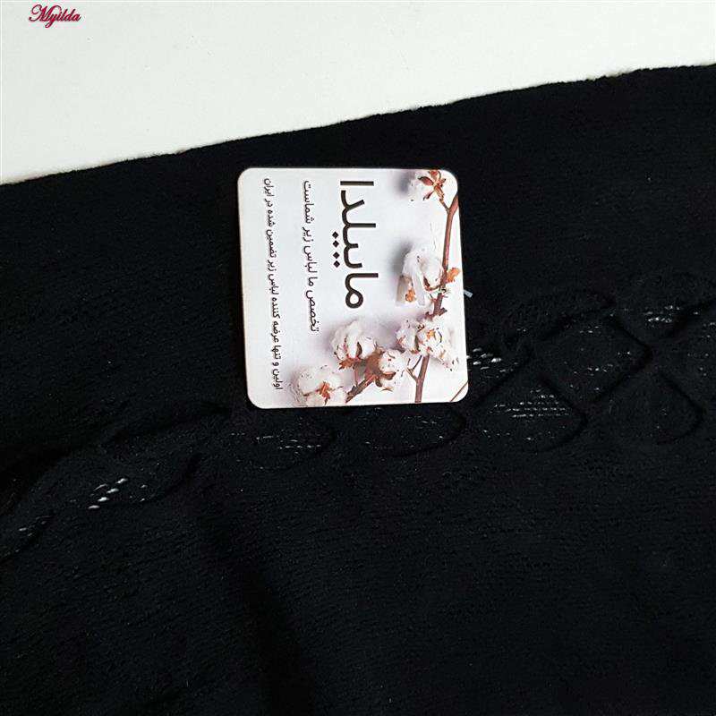 سرهمی فانتزی زنانه کد 4855-7022 رنگ مشکی ماییلدا