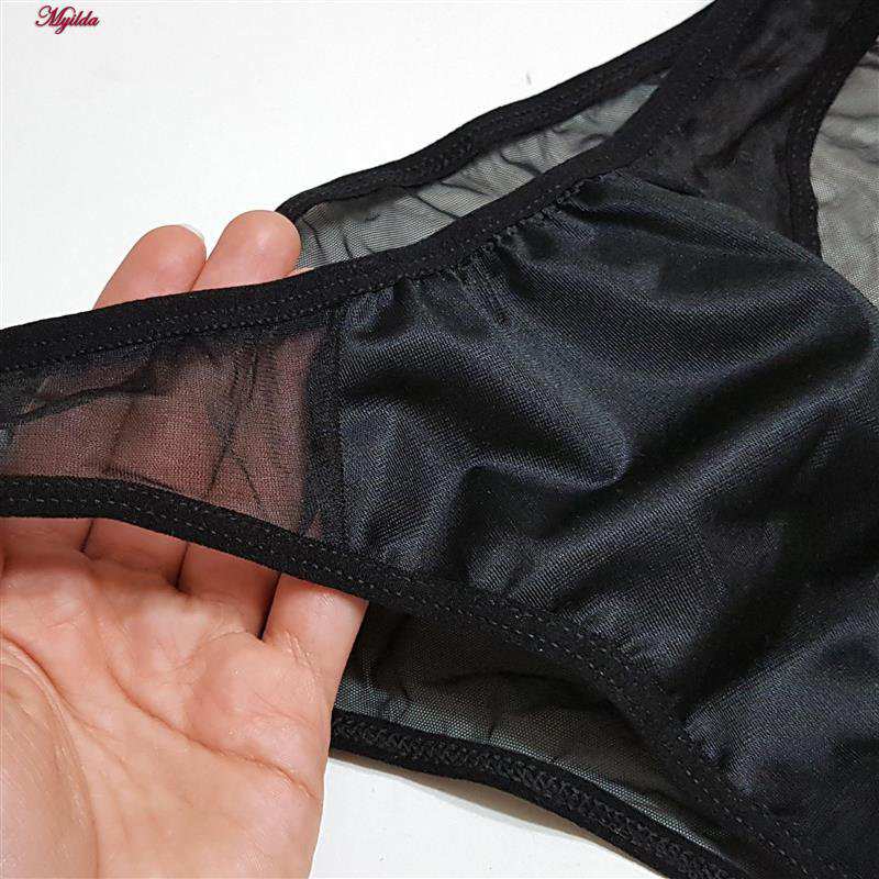 ست شورت و سوتین زنانه کارنا رز مدل پرسی بالا شیشه ای فنردار مشکی کد 4879-2520 ماییلدا