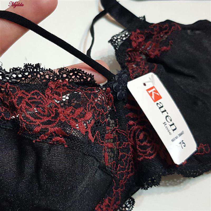 ست شورت و سوتین فنردار زنانه کارنا رز مدل هارنس گیپور کد 4867-4081 ماییلدا