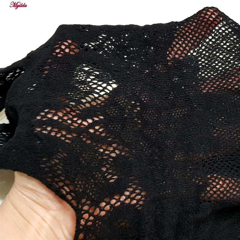 سرهمی فانتزی مدل فیشنت کد 4855-87049 رنگ مشکی ماییلدا