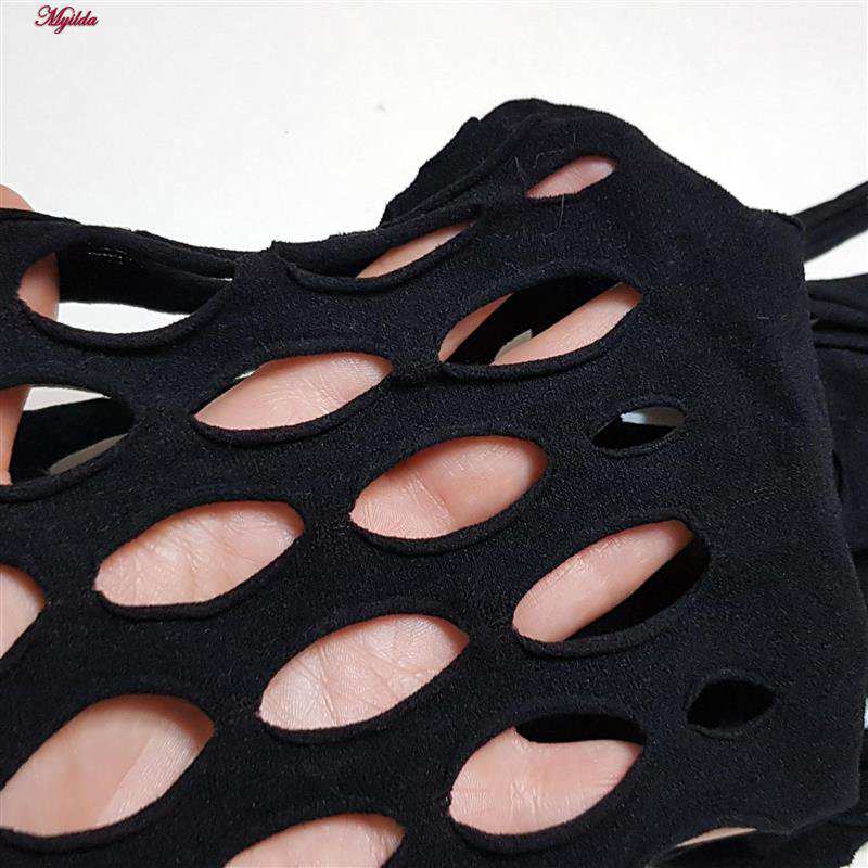 سرهمی فانتزی مدل فیشنت کد 4855-7120 رنگ مشکی ماییلدا