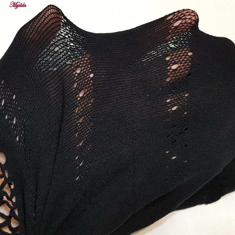 سرهمی فانتزی مدل فیشنت کد 4855-7099 رنگ مشکی ماییلدا