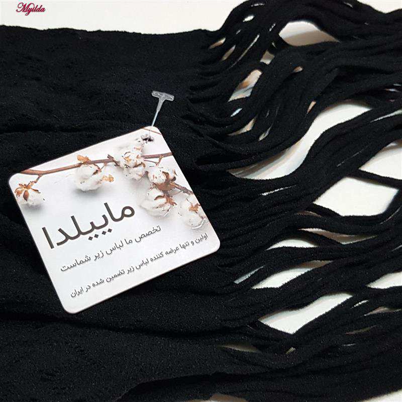 بادی فانتزی مدل 4855-7034 رنگ مشکی ماییلدا