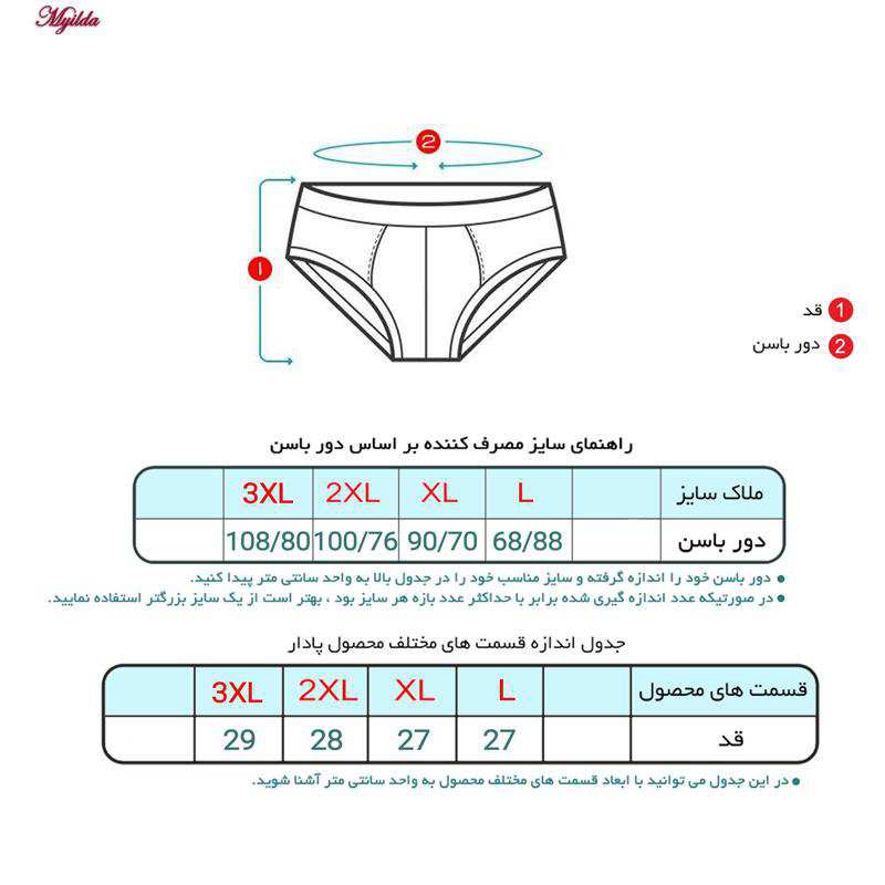 شورت زنانه ماییلدا مدل پنبه ای کد 4830-3-2 بسته 3 عددی