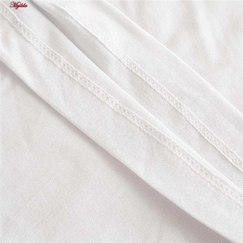 تاپ زنانه ماییلدا مدل پنبه ای سفید کد 4963