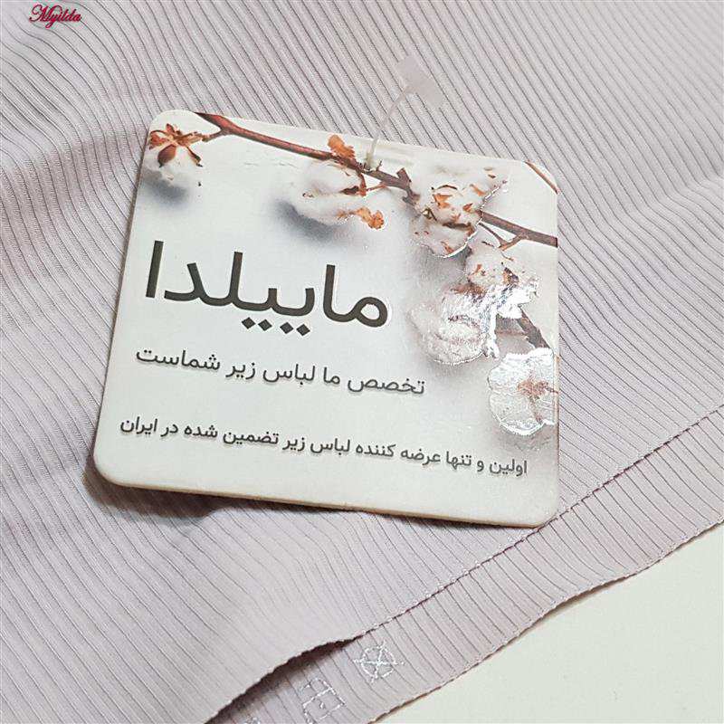 نیم تنه ورزشی زنانه مدل پشت گیپور پددار پوست پیازی کد 4984 ماییلدا