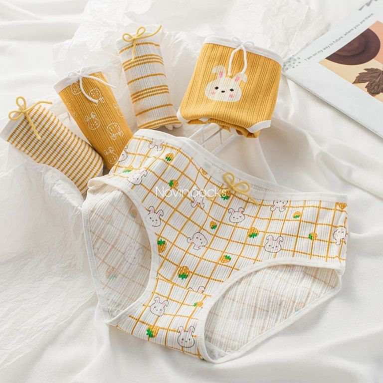 شورت خرگوش زرد n-4604 (سایز 36تا40) ماییلدا