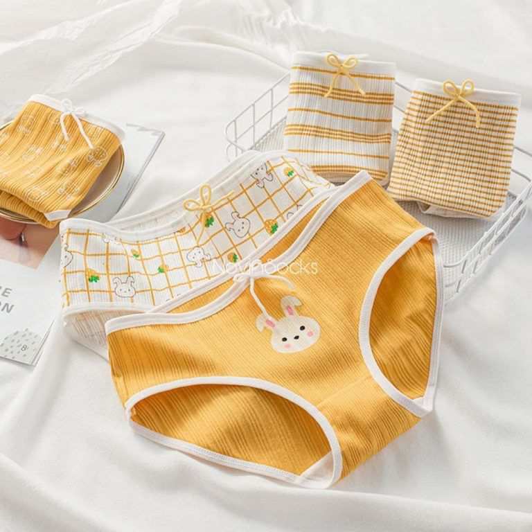 شورت خرگوش زرد n-4604 (سایز 36تا40) ماییلدا