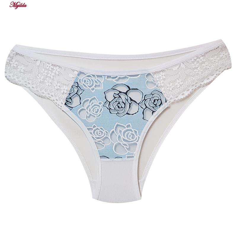 ست شورت و سوتین زنانه پانیذ مدل فنردار گل رز آبی کد 9036-9 ماییلدا