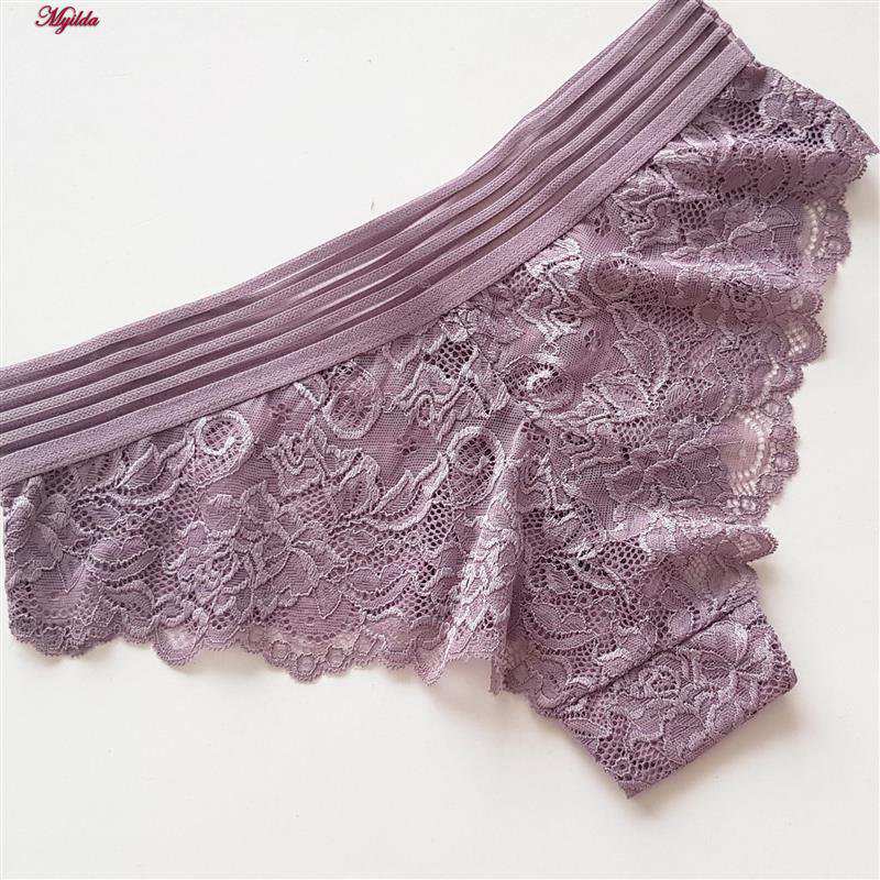 شورت زنانه مدل گیپور گلدار یاسی کد 4981-2218 ماییلدا