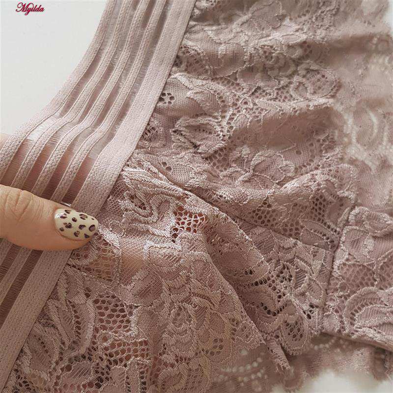 شورت زنانه مدل گیپور گلدار نسکافه ای کد 4981-2218 ماییلدا