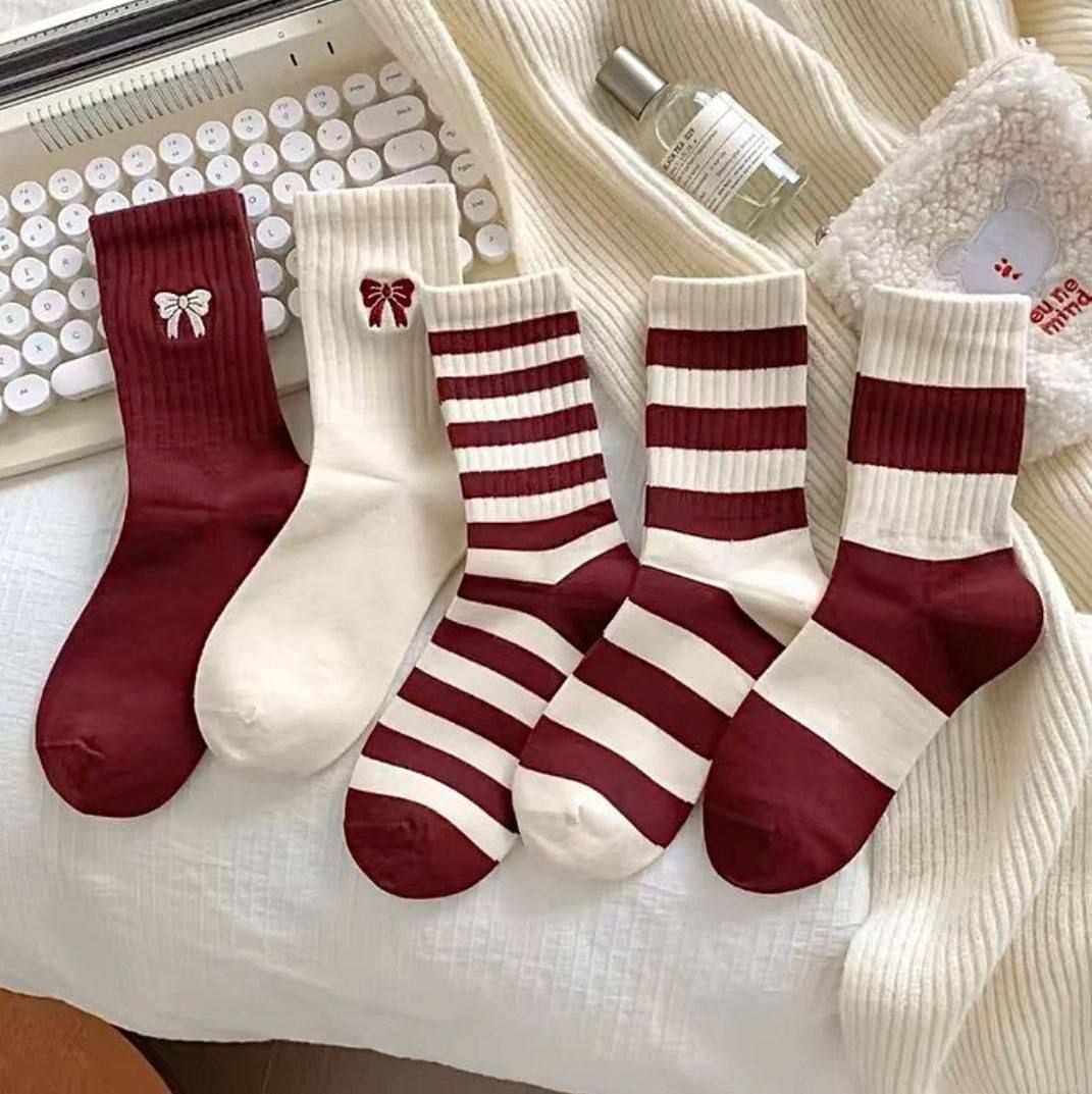 جوراب ساقدار پاپیونی n-1348 ماییلدا