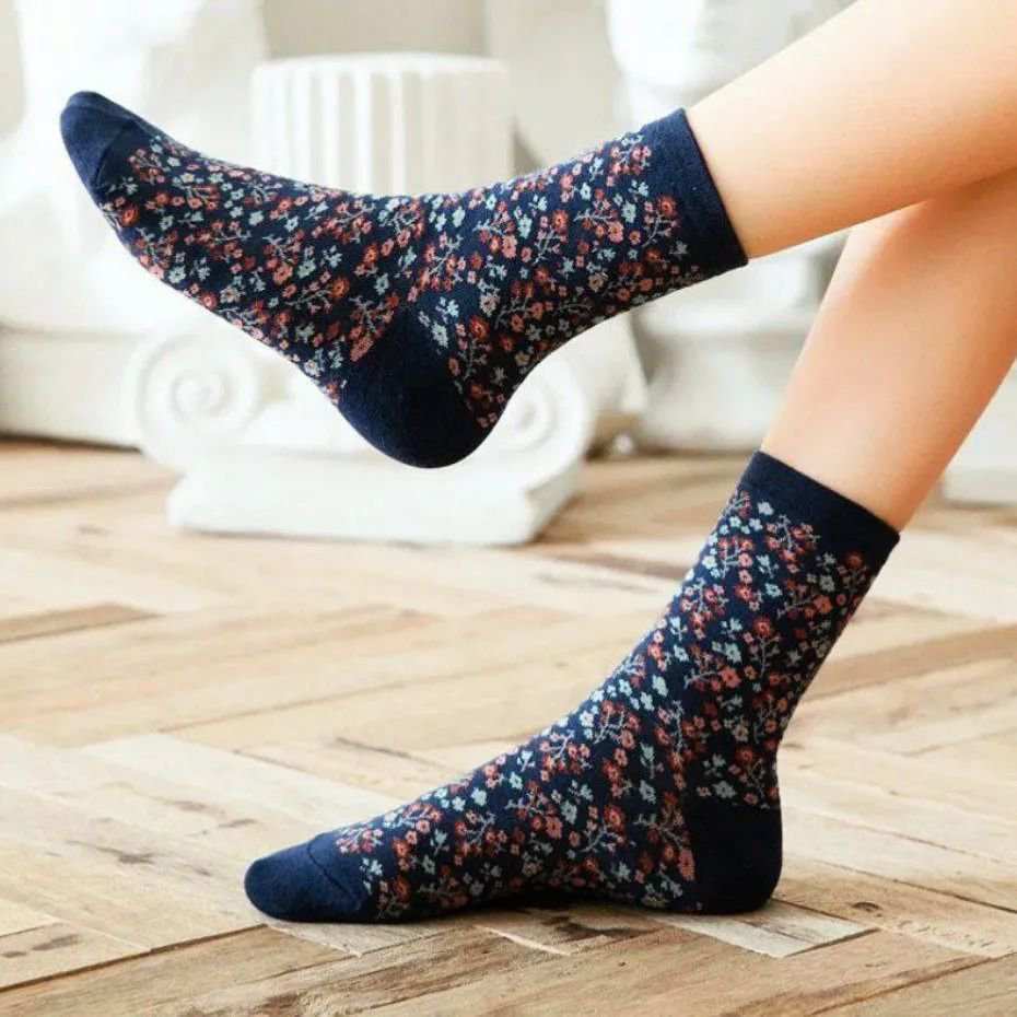 جوراب ساقدار گل ریز کد n-1240 ماییلدا