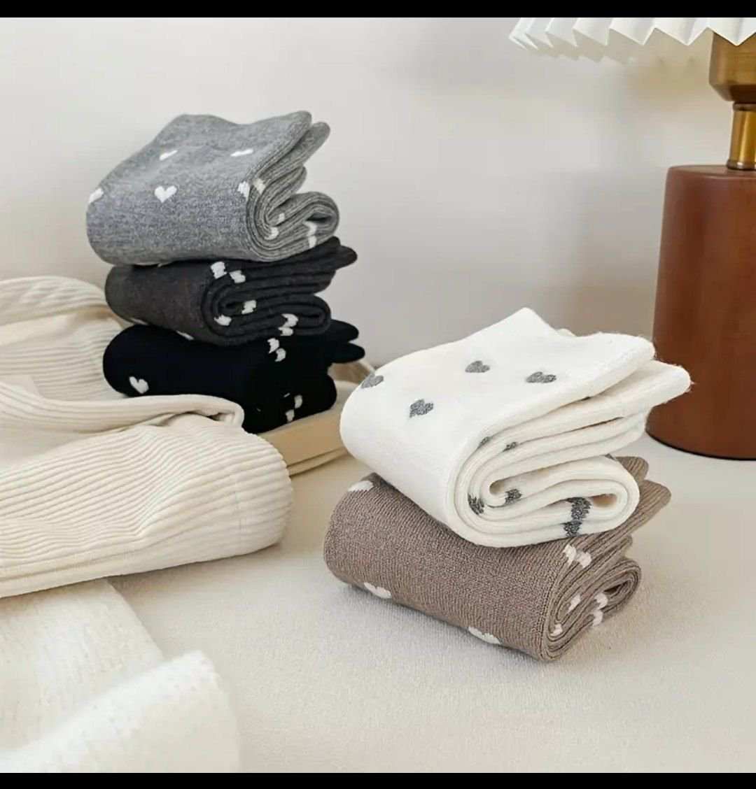 جوراب ساق دار قلب ریز کد n-1248 ماییلدا