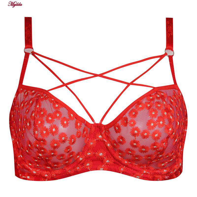 ست شورت و سوتین زنانه کارنا رز مدل فنردار قرمز کد 5031-2057 ماییلدا