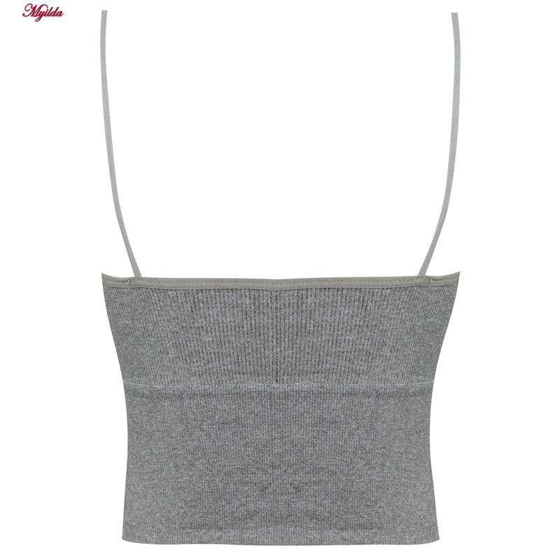 ست نیم تنه و شورت ورزشی زنانه مدل سیملس طوسی کد 4965 ماییلدا
