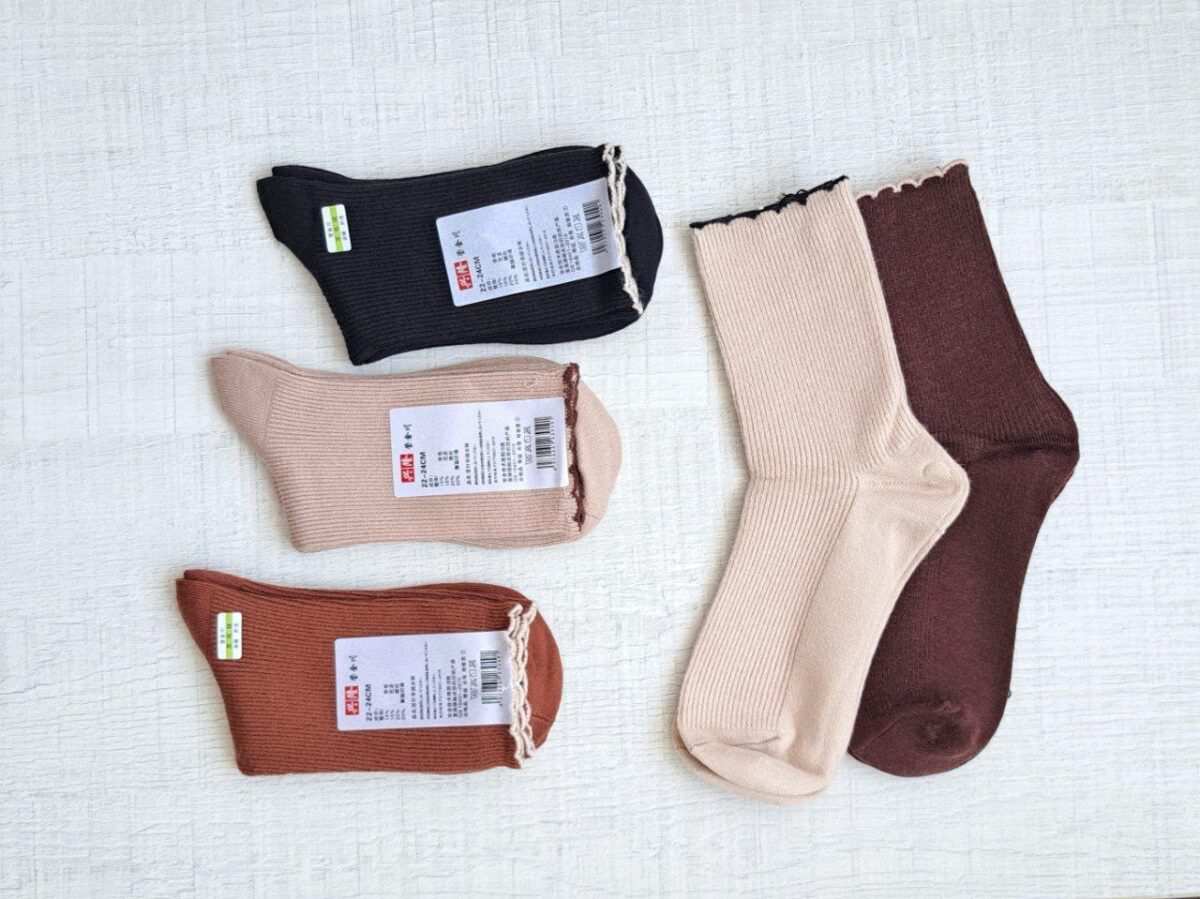 جوراب لب دالبوری کد n-1241 ماییلدا