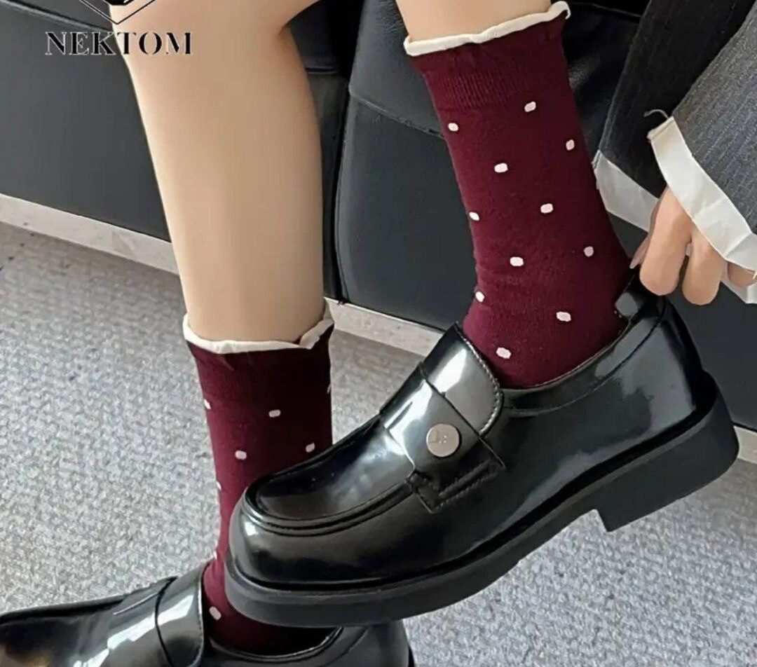 جوراب ساقدار خال خال کد n-1339 ماییلدا