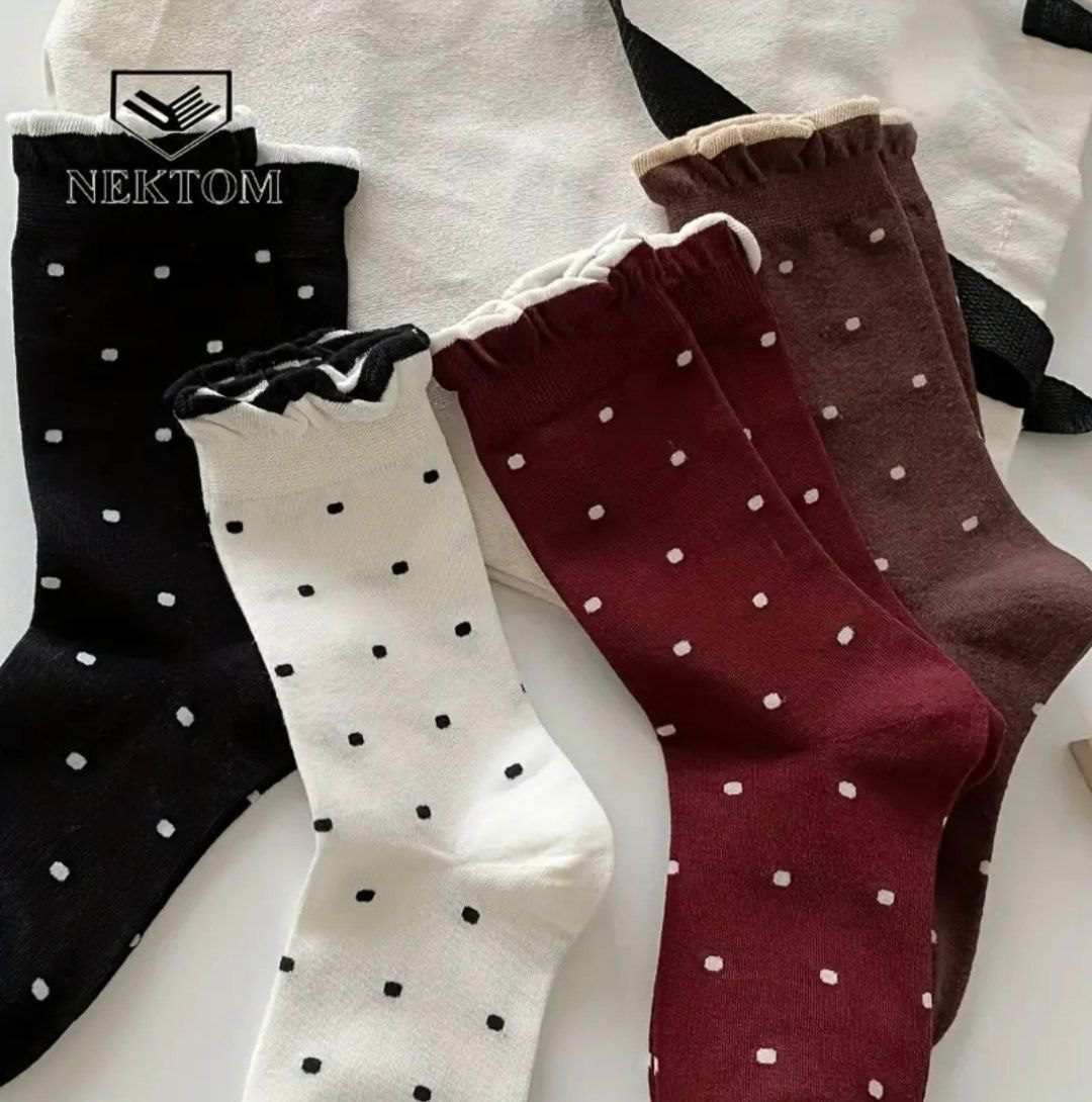 جوراب ساقدار خال خال کد n-1339 ماییلدا