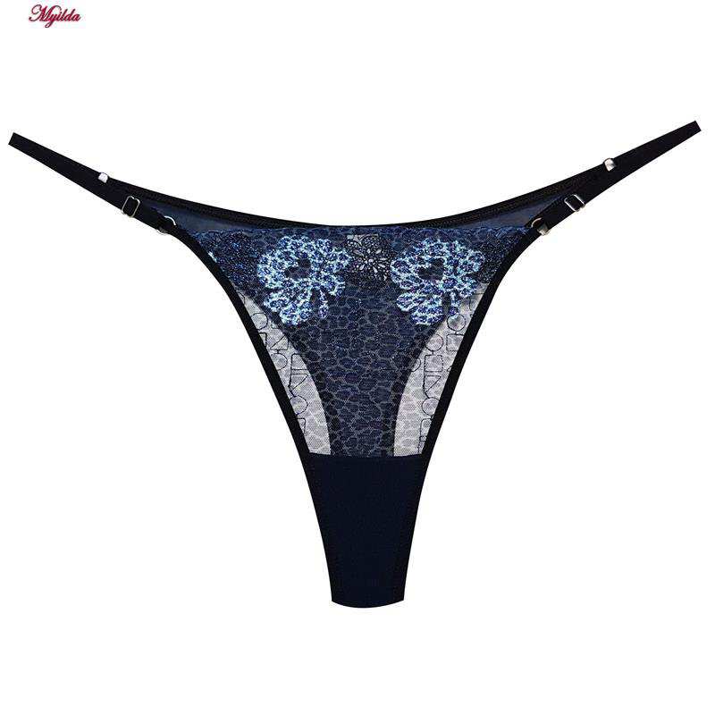ست شورت و سوتین زنانه پلنگی فنردار آبی برتا کد 5104-4041-BLL به همراه نگهدارنده جوراب ماییلدا