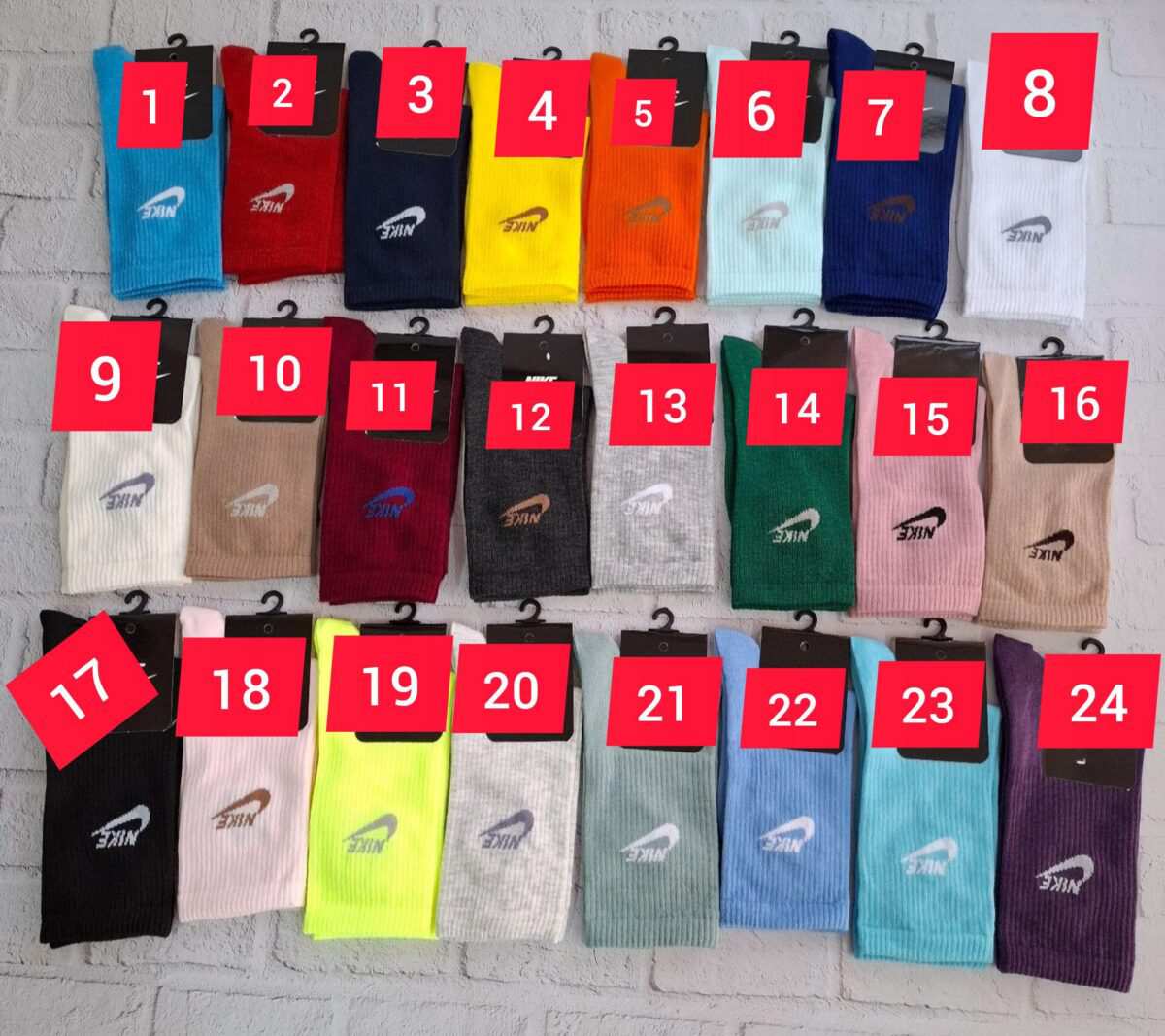 جوراب ساقدار نایک کد n-1111 ماییلدا