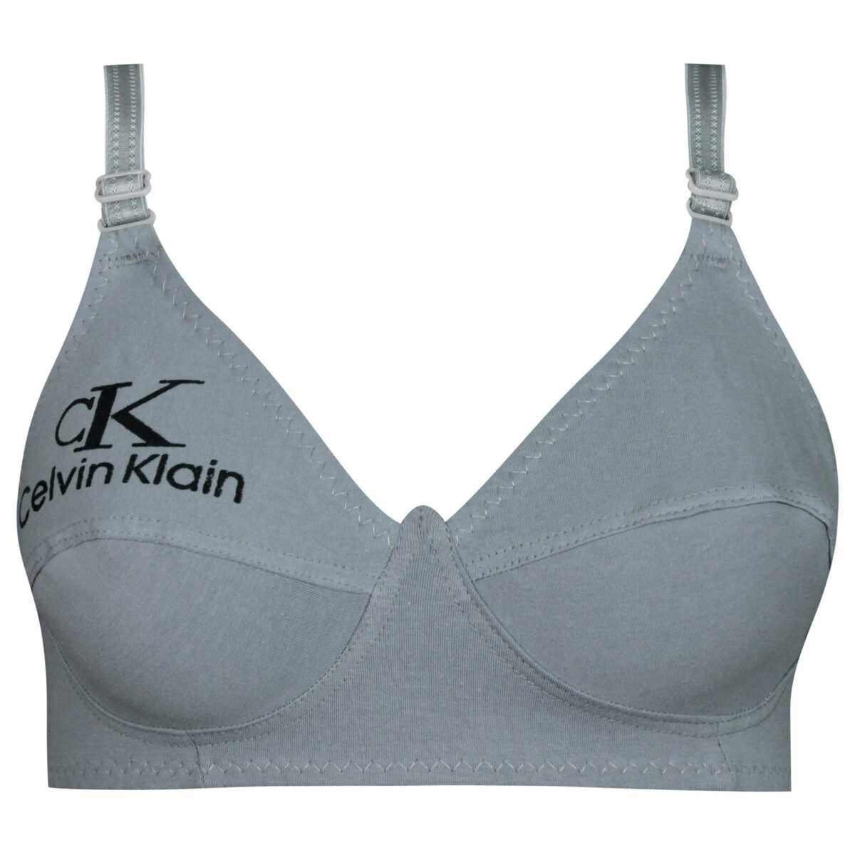 سوتین زنانه ماییلدا مدل بدون فنر کد 3400 رنگ طوسی