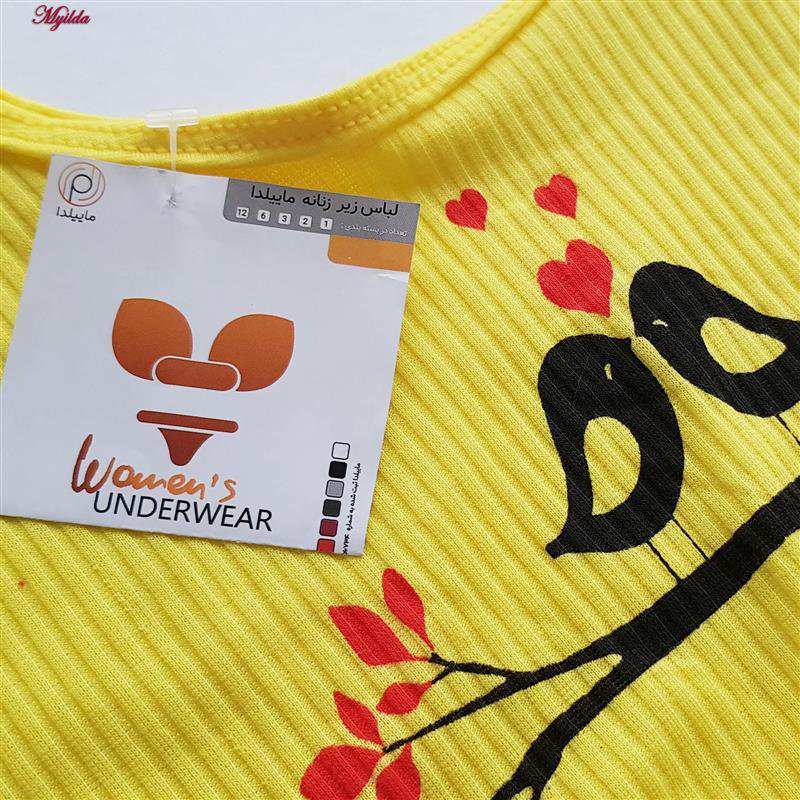 نیم تنه زنانه ماییلدا مدل کبریتی بدون فنر کد 5161-2 بسته 3 عددی