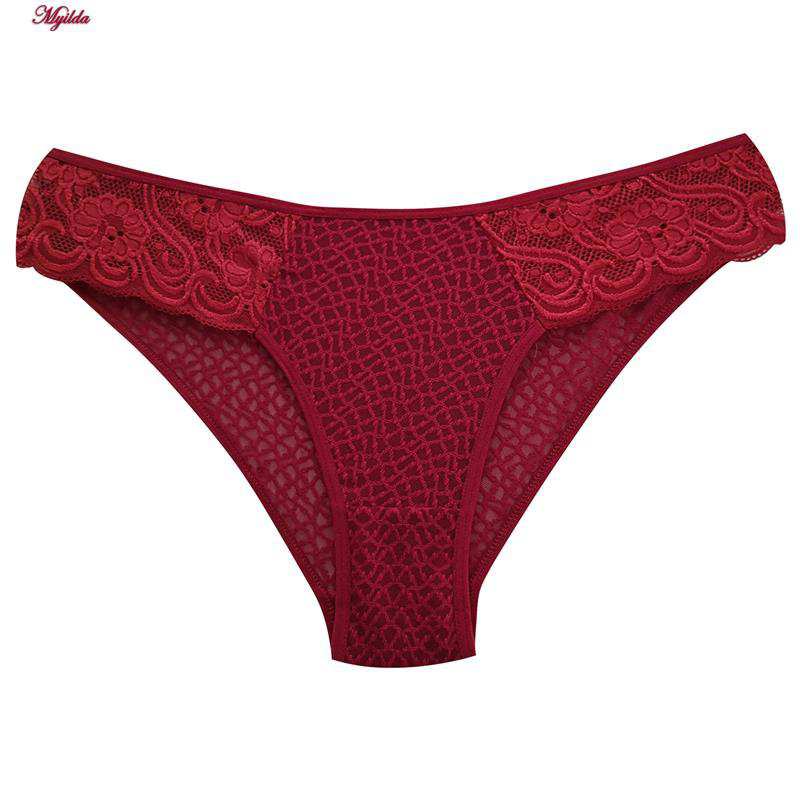 ست شورت و سوتین زنانه ماییلدا مدل فنردار هارنس کد 5165 رنگ زرشکی