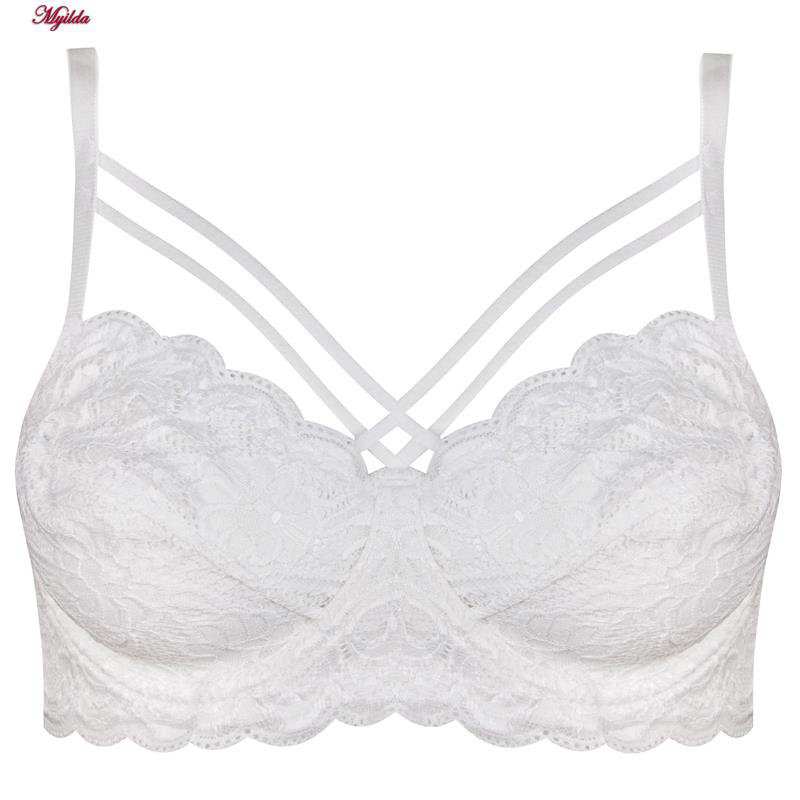 ست شورت و سوتین زنانه ماییلدا مدل فنردار هارنس کد 5165 رنگ سفید