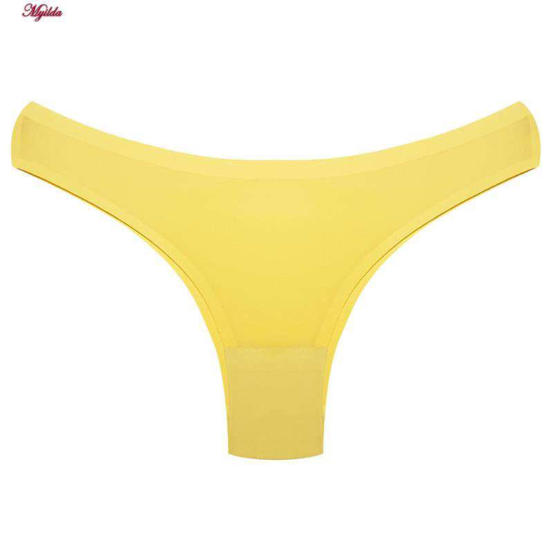 شورت زنانه ماییلدا مدل لیزری کد 5079-602 رنگ زرد