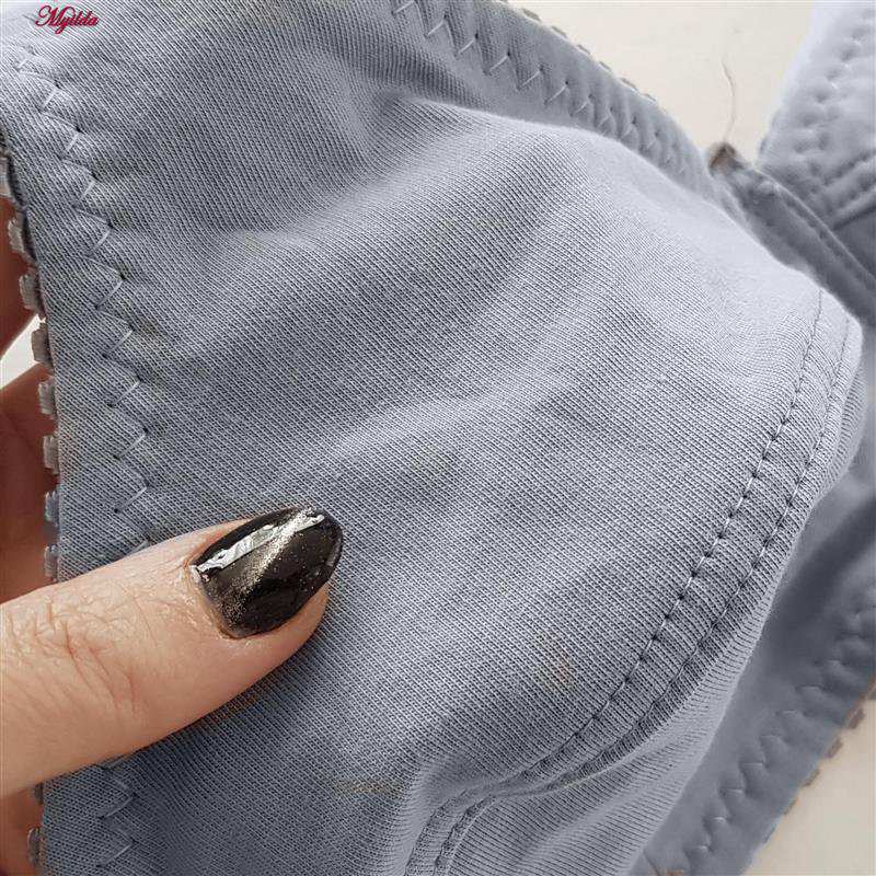 سوتین زنانه ماییلدا مدل بدون فنر کد 3472 رنگ طوسی