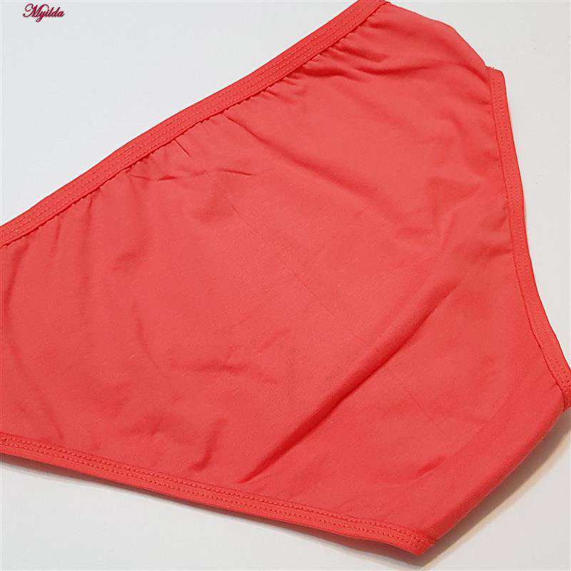 شورت زنانه ماییلدا مدل نخ پنبه پاپیون کد 5163 رنگ نارنجی