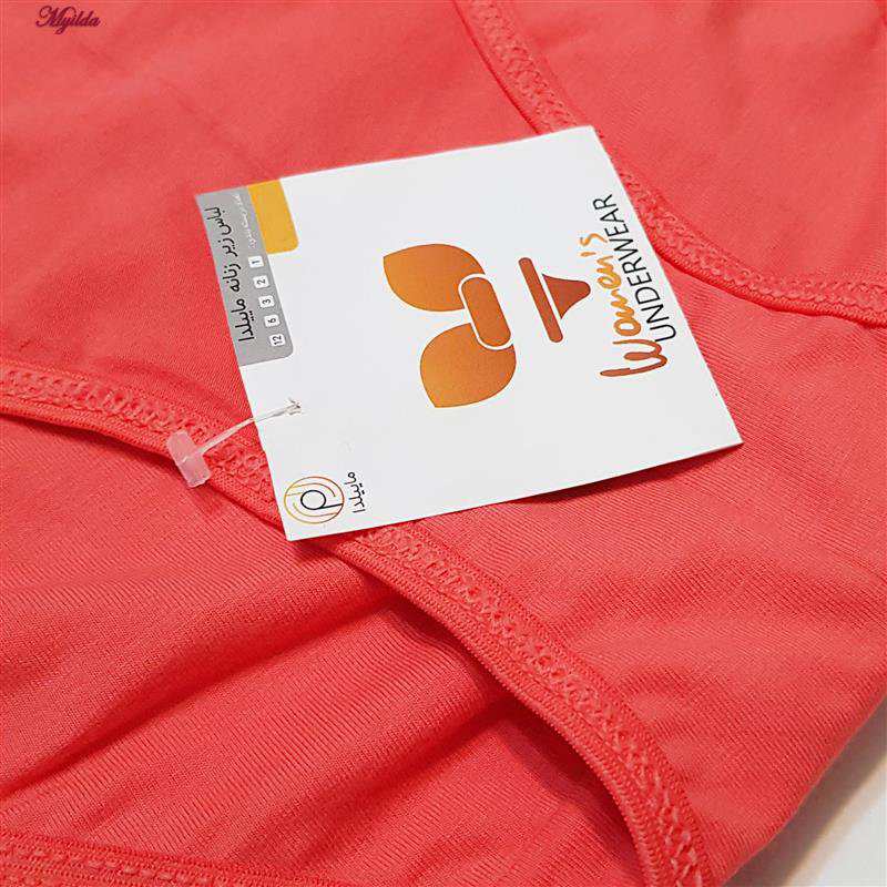 شورت زنانه ماییلدا مدل نخ پنبه پاپیون کد 5163 رنگ نارنجی