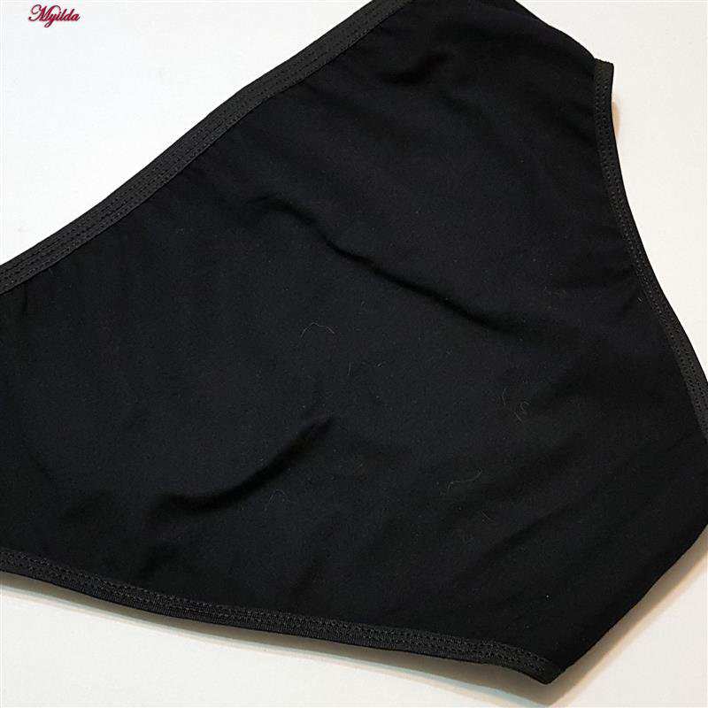 شورت زنانه ماییلدا مدل نخ پنبه پاپیون کد 5163 رنگ مشکی