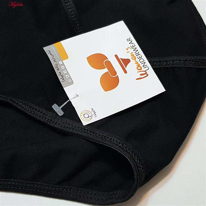 شورت زنانه ماییلدا مدل نخ پنبه پاپیون کد 5163 رنگ مشکی