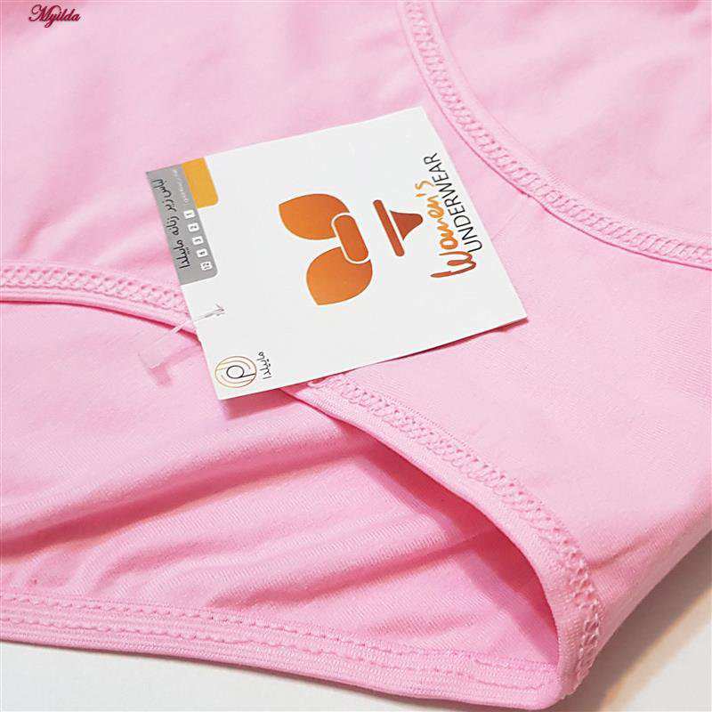 شورت زنانه ماییلدا مدل نخ پنبه پاپیون کد 5163 رنگ صورتی