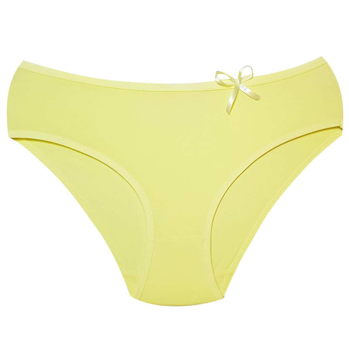 شورت زنانه ماییلدا مدل نخ پنبه پاپیون کد 5163 رنگ زرد