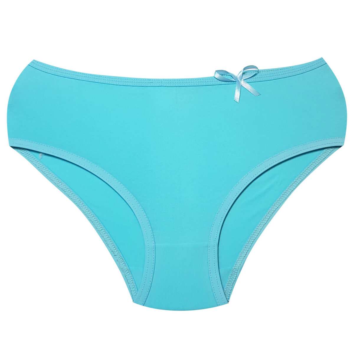 شورت زنانه ماییلدا مدل نخ پنبه پاپیون کد 5163 رنگ آبی روشن