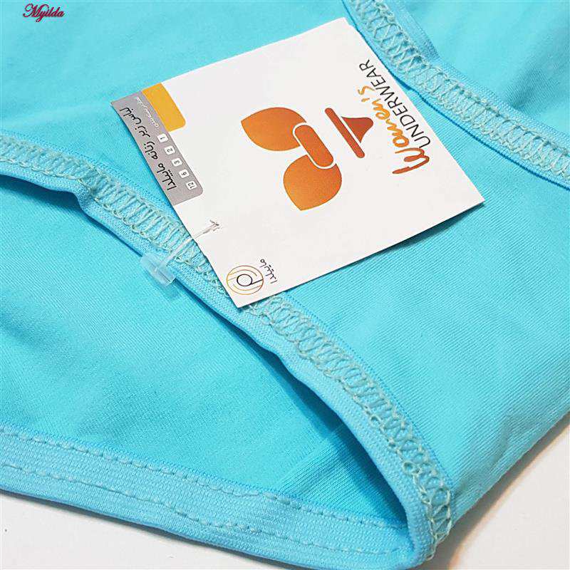 شورت زنانه ماییلدا مدل نخ پنبه پاپیون کد 5163 رنگ آبی روشن