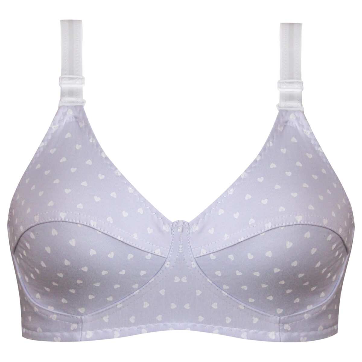 سوتین زنانه ماییلدا مدل بدون فنر کد 5039 رنگ یاسی