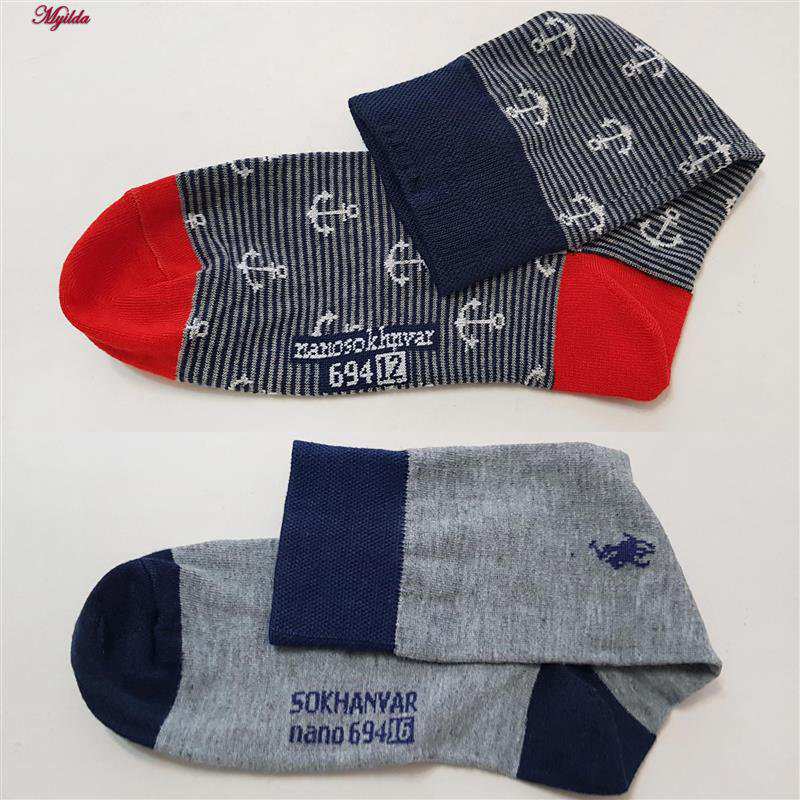 جوراب ساق بلند مردانه مدل 5183-694-3 بسته 3 عددی ماییلدا