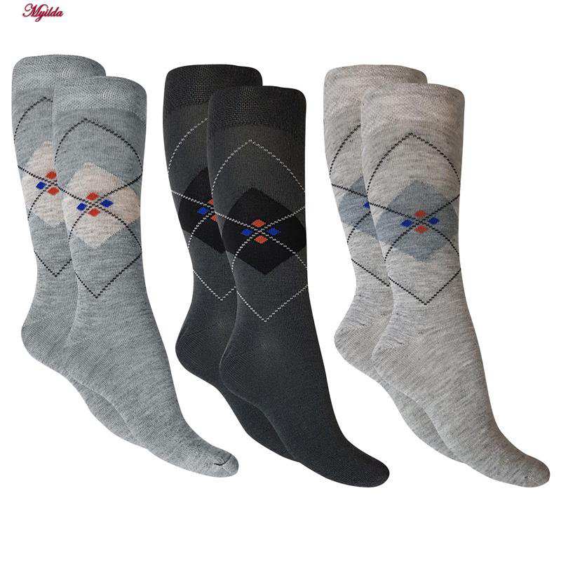 جوراب ساق بلند مردانه مدل پنبه ای اسکاچی ضیاکو کد 5185-266-1 بسته 6 عددی ماییلدا